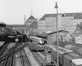 Lübeck Die Bahn in Lübeck. Von Anfang der fünfziger Jahre bis in die Gegenwart.